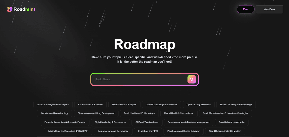 AI Application Interface